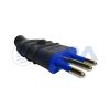 ENCHUFE DOMICILIARIO MACHO VOLANTE 2P+T 250V 10A