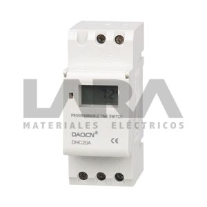 INTERRUPTOR HORARIO DIGITAL 3M 20A 220V