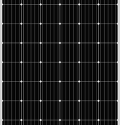 Panel solar monocristalino