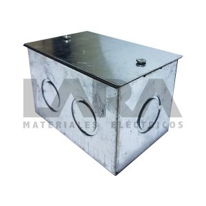 CAJA DE DISTRIBUCIÓN METÁLICA 100X65X65MM