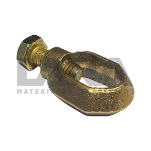 CONECTOR PARA BARRA TOMA TIERRA BRONCE