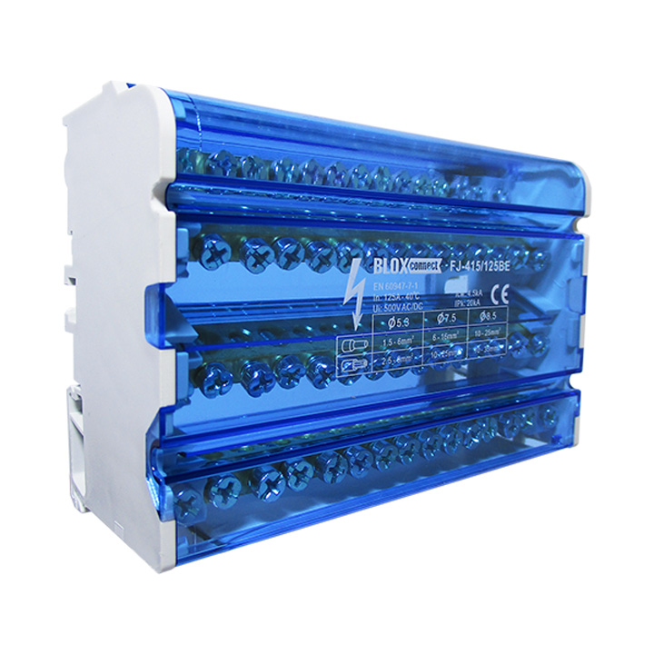 REPARTIDOR TETRAPOLAR 15P 125A